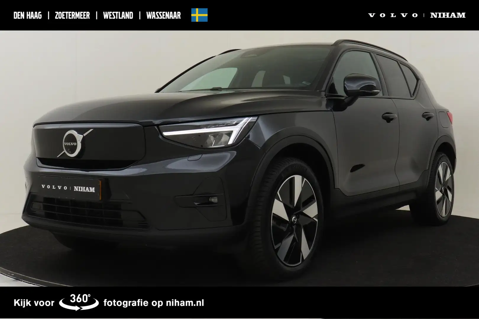 Volvo XC40 SINGLE MOTOR EXTENDED RANGE ULTIMATE 82 kWh -PANO. Noir - 1