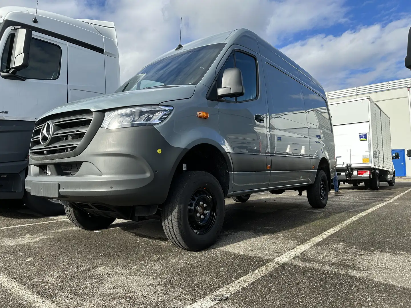 Mercedes-Benz Sprinter 4x4 - 319 CDI F 37/35 - IVA DEDICIBILE Grigio - 1