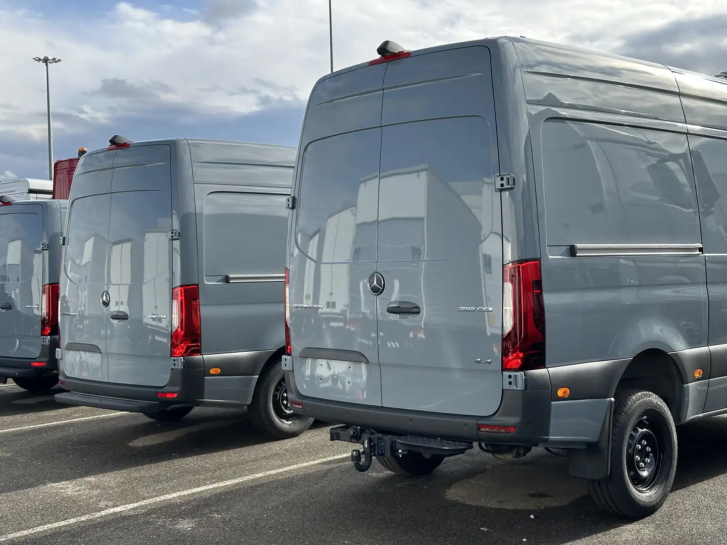 Mercedes-Benz Sprinter 4 x 4 - 319 CDI F 37/35 - IVA DEDICIBILE Grigio - 2