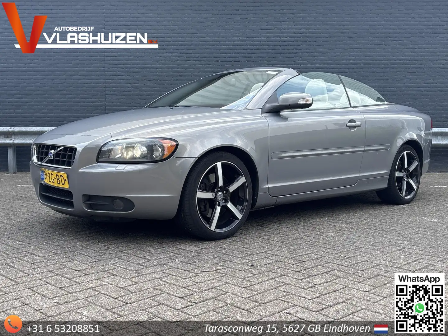 Volvo C70 Convertible 2.4 D5 Momentum | Leder | Cruise | Cli Gris - 1