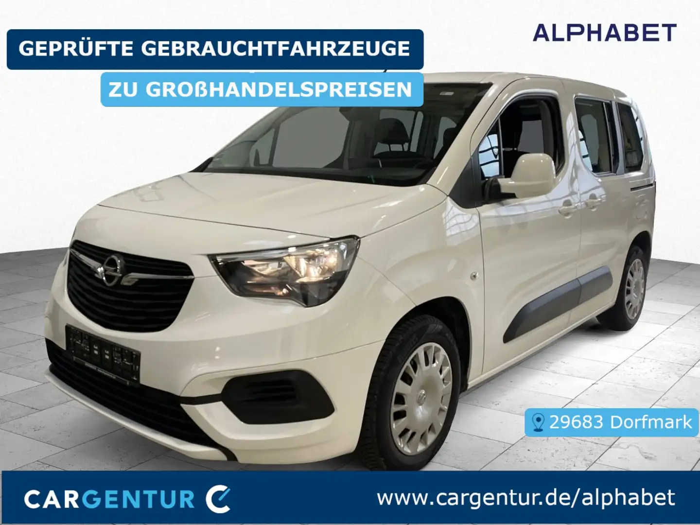 Opel Combo Life 1.5 D Edition AHK Lane Navi PDC Fehér - 1