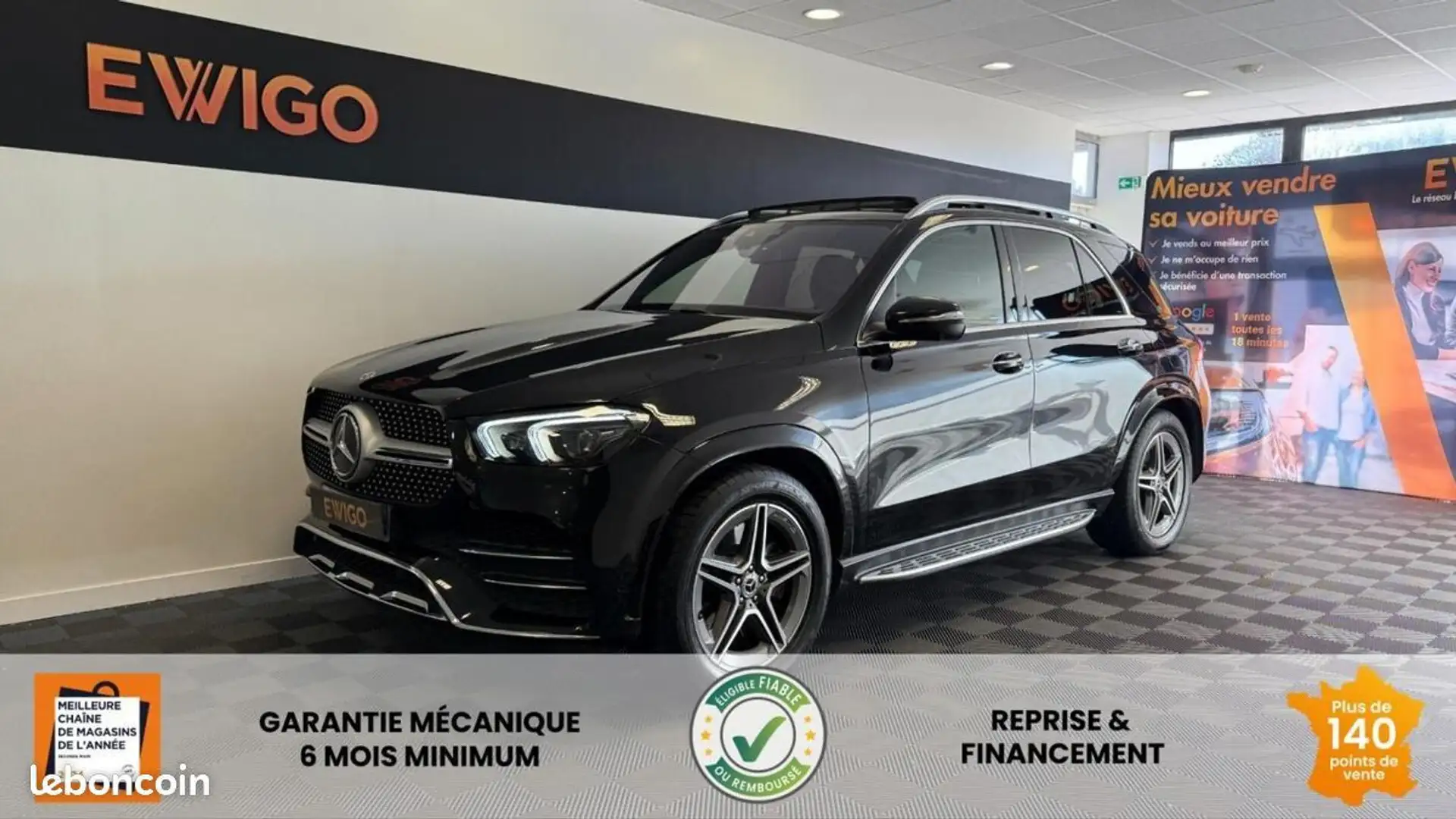 Mercedes-Benz GLE 350 Classe Mercedes 2.0 350 DE 319H 195 EQ-POWER PHEV  Noir - 1