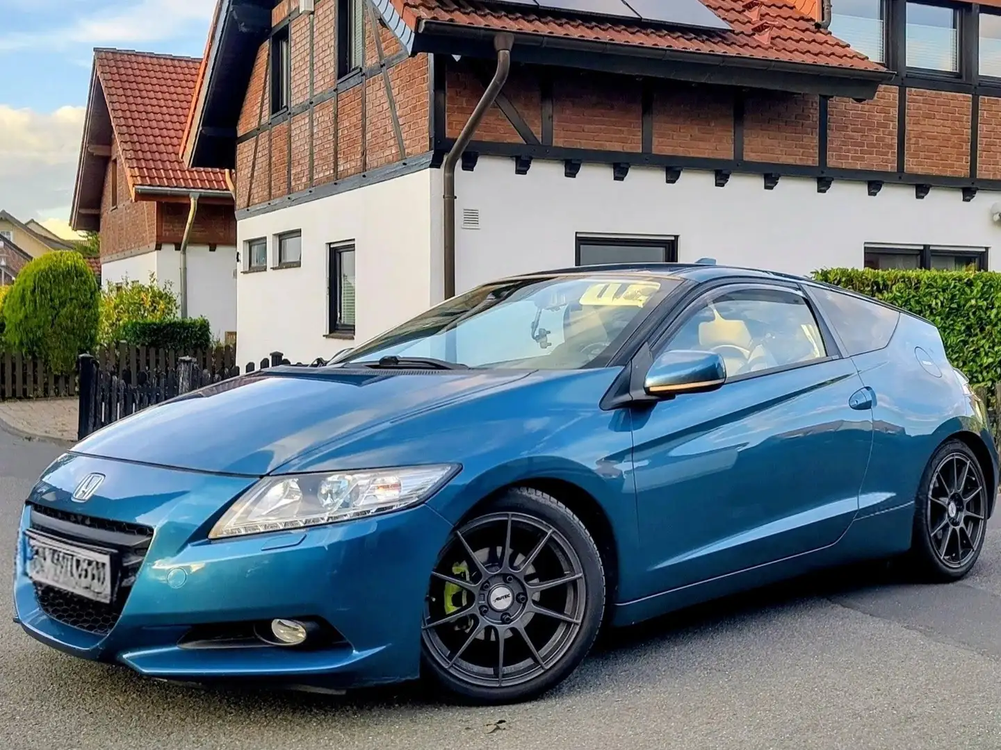 Honda CR-Z GT 1.5 Hybrid Sportcoupé gepflegt & modifiziert Blau - 1