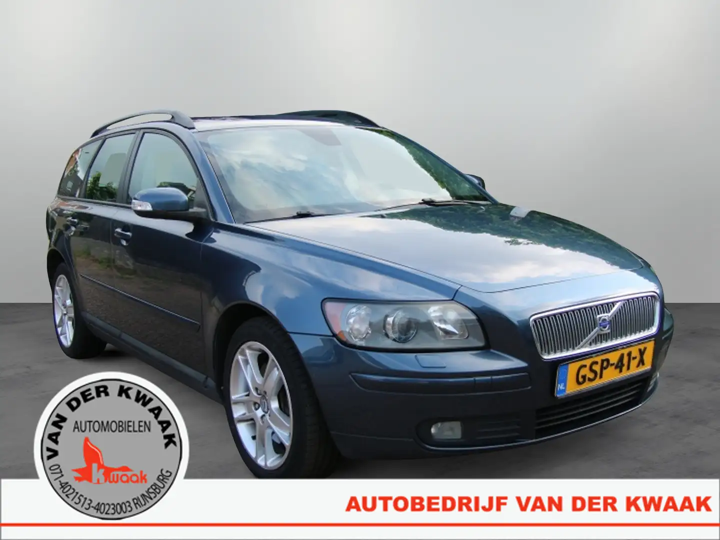 Volvo V50 2.5 T5 AWD Summum Niebieski - 1