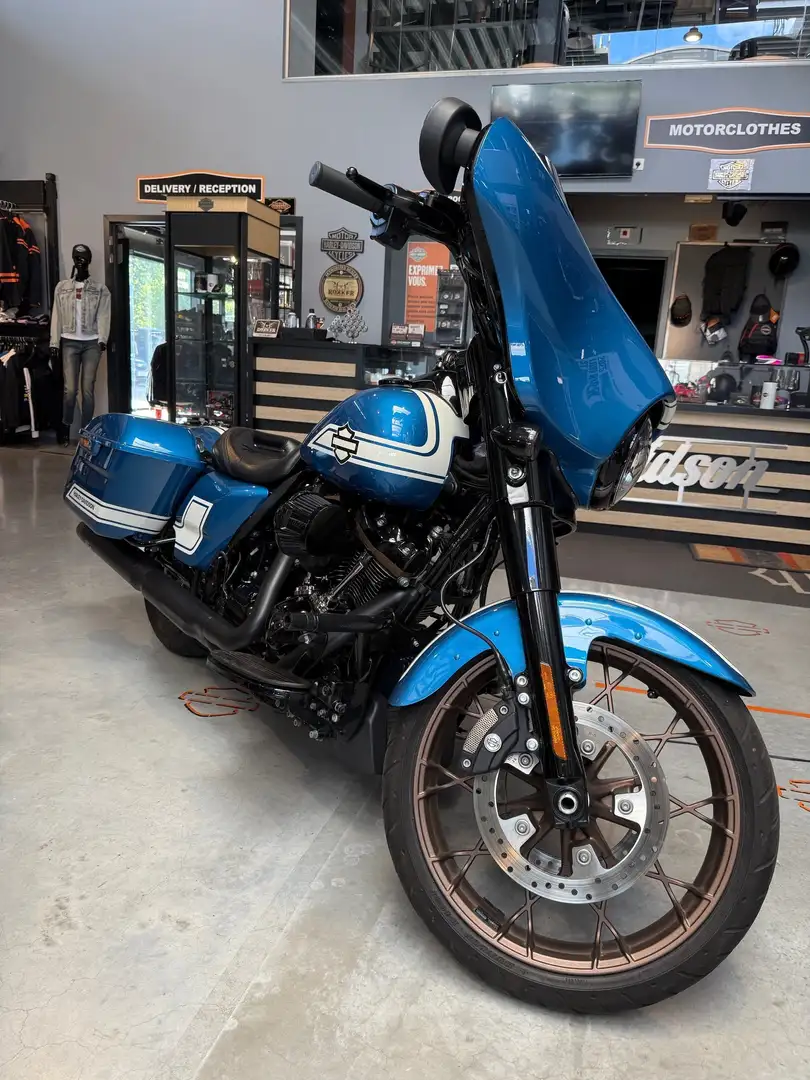 Harley-Davidson Street Glide FAST JOHNNY Azul - 1
