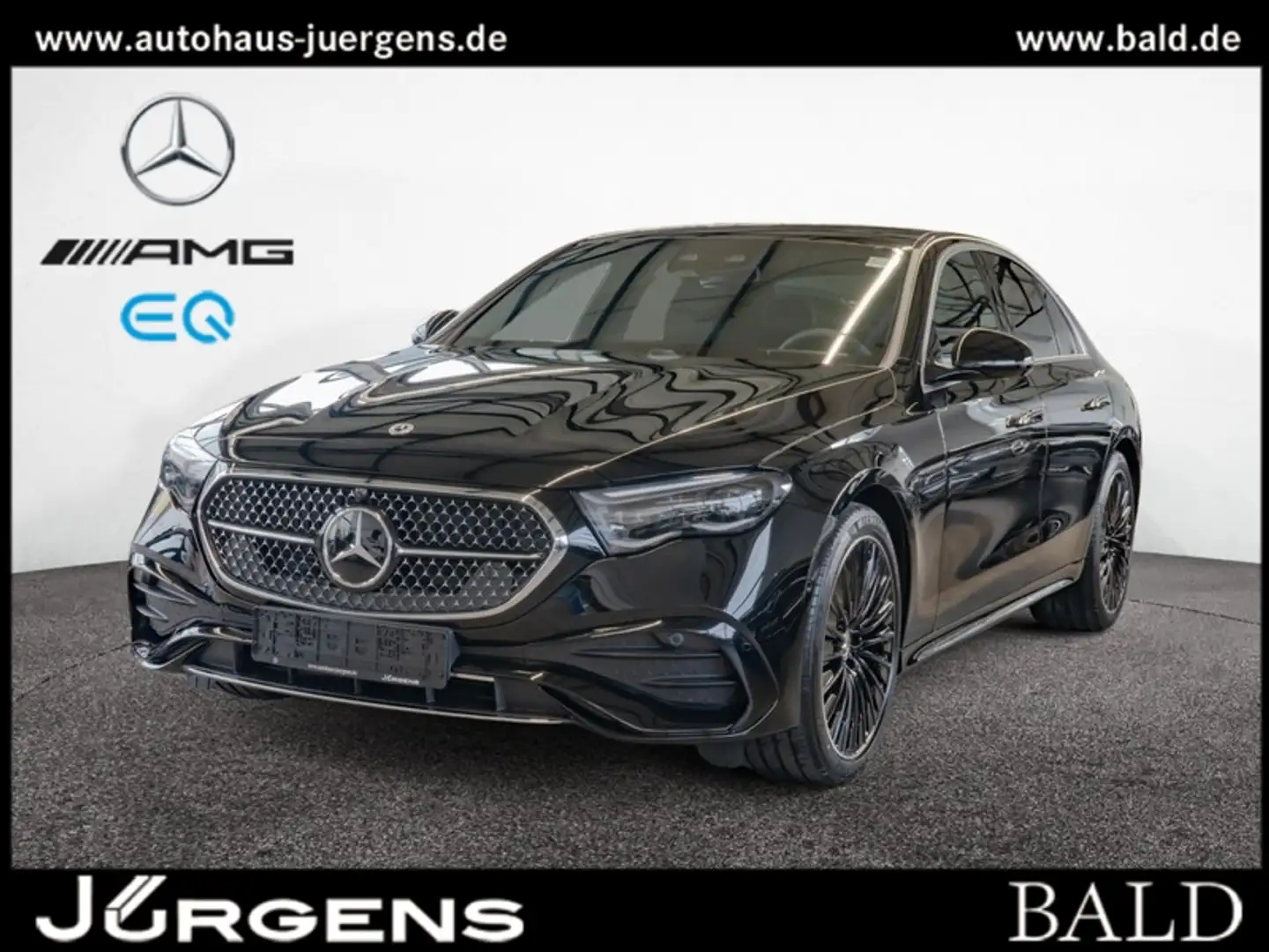 Mercedes-Benz E 220 d 4M AMG-Sport/360/Pano/Burm/Distr/20' Negro - 1