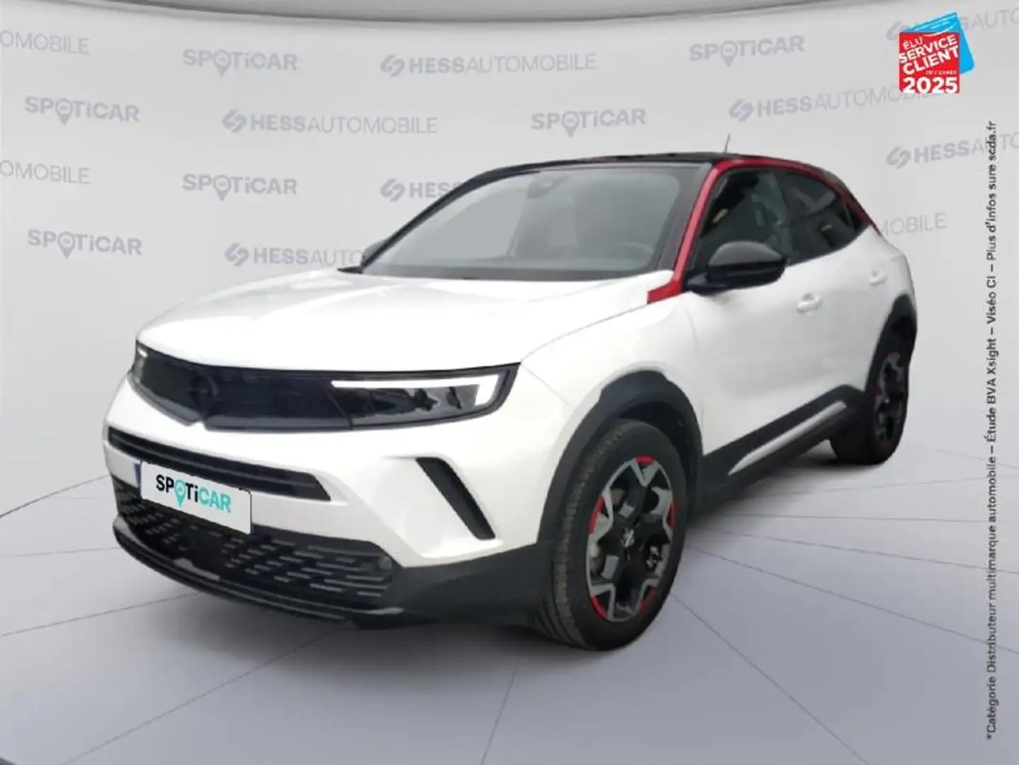 Opel Mokka 1.2 Turbo 100ch GS Line Camera Carplay Blanc - 1
