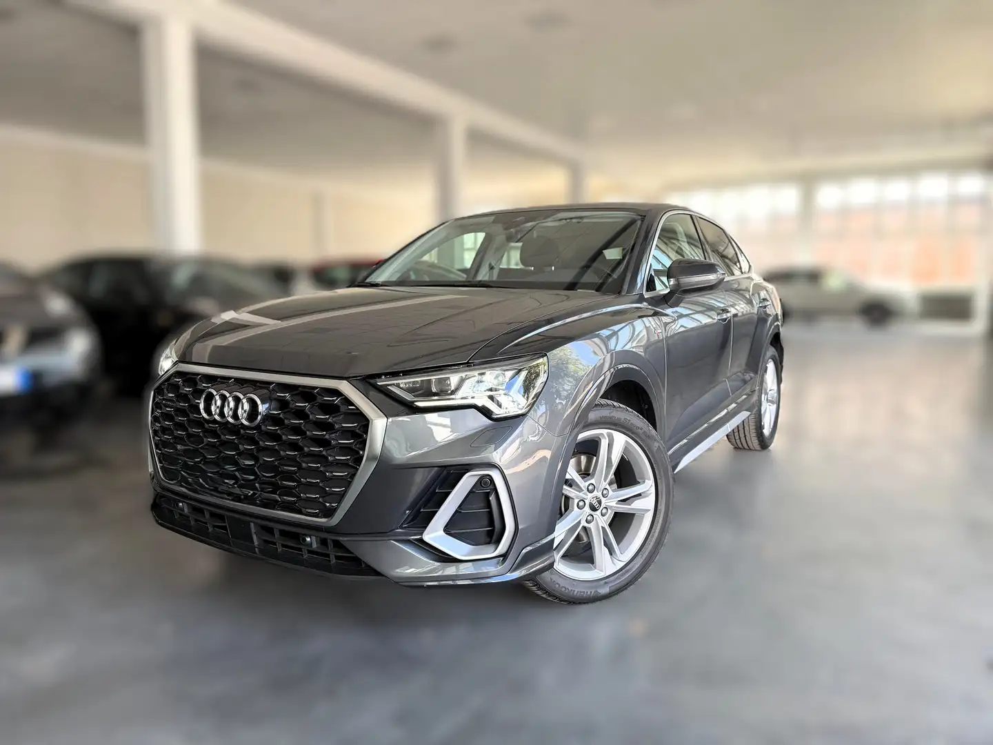 Audi Q3 Sportback 35 TDI quattro SPB S tronic S line SLine Grigio - 1