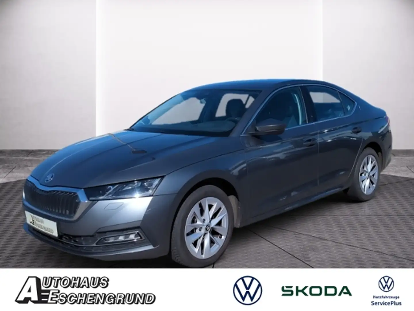 Skoda Octavia 2.0 TDI DSG Style 1.HAND NAVI MATRIX RFK Gris - 1