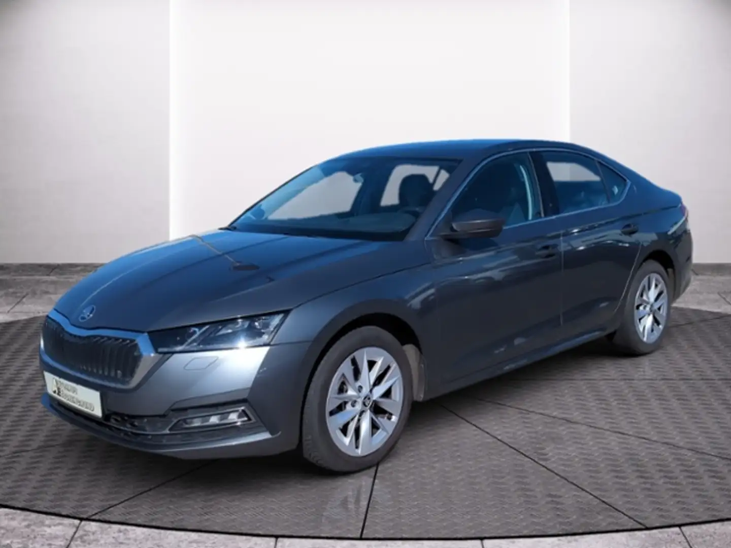 Skoda Octavia 2.0 TDI DSG Style 1.HAND NAVI MATRIX RFK Szürke - 2