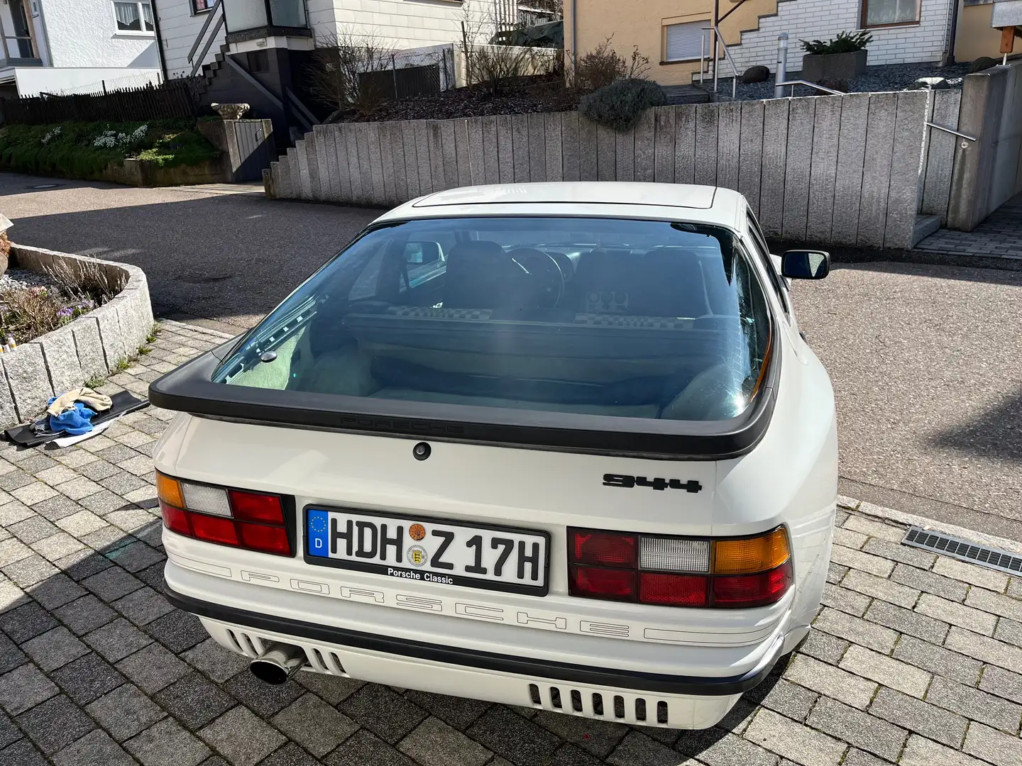 Porsche 944 Targa White - 2