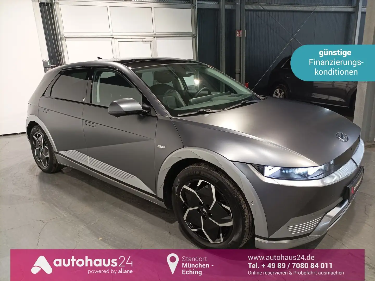 Hyundai IONIQ 5 Uniq 77,4 kWh|ACC|HeadUp|Pano Silber - 1