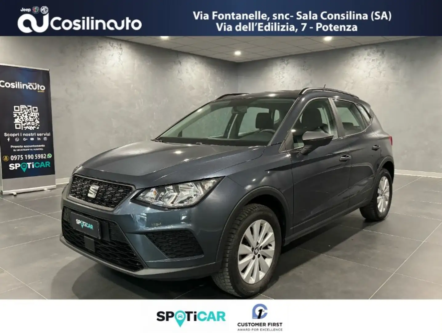 SEAT Arona 1.0 TGI 90 Cv Metano Grigio - 1