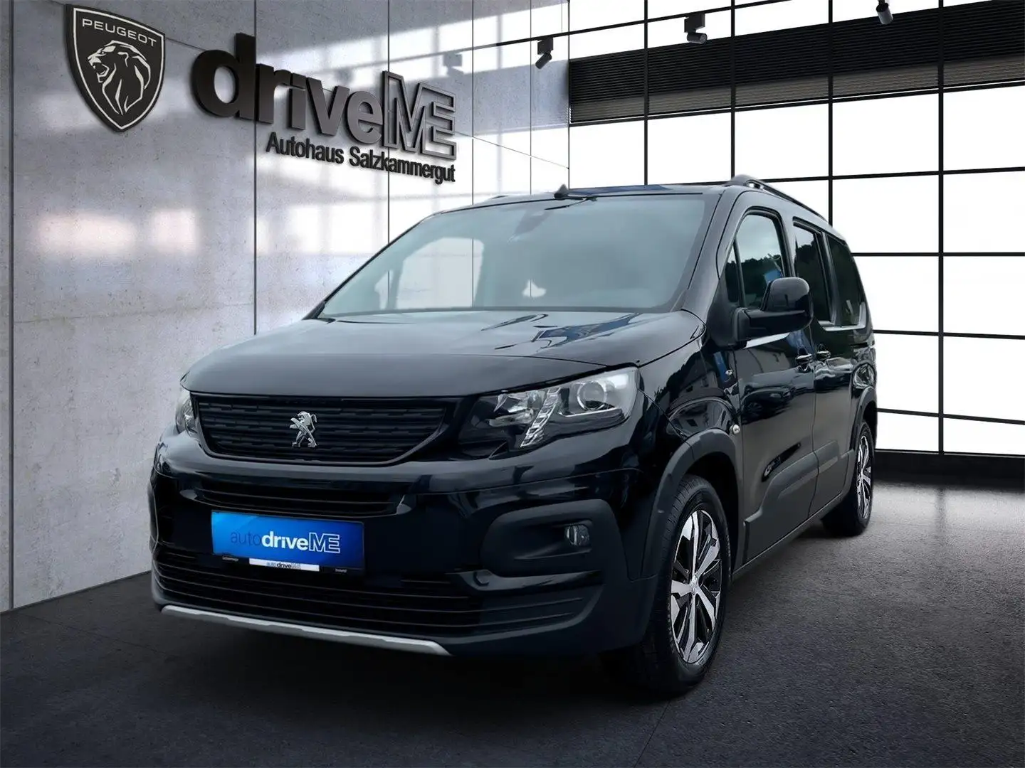Peugeot Rifter Lang GT Batterie 50kWH Schwarz - 1