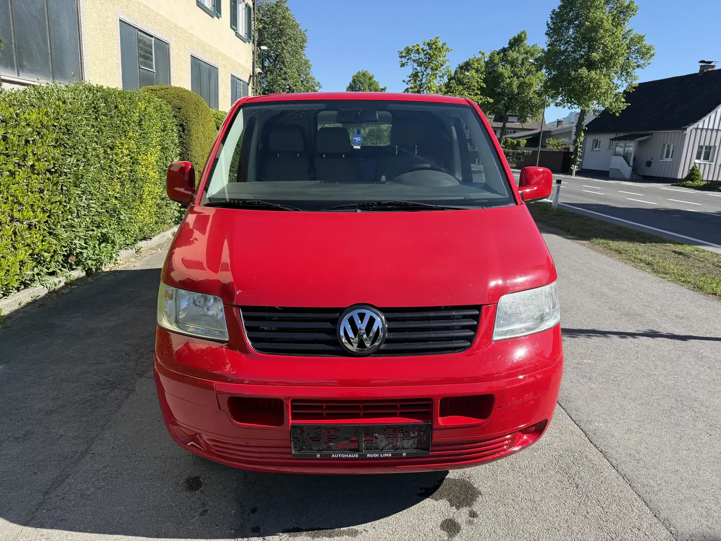 Volkswagen T5 Kombi 4Motion*DIFF-SPERRE*2xSchiebetüren* Rot - 2