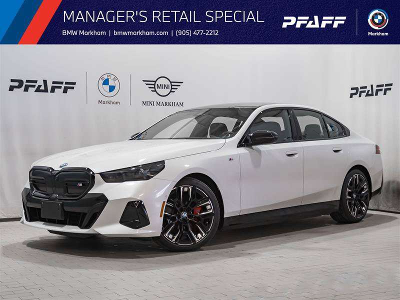 2025 BMW i5 MANAGERS RETAIL BLOWOUT-i5 M60 xDrive-Premium Enhanced Package-M Sport Pro Package-Glass Controls