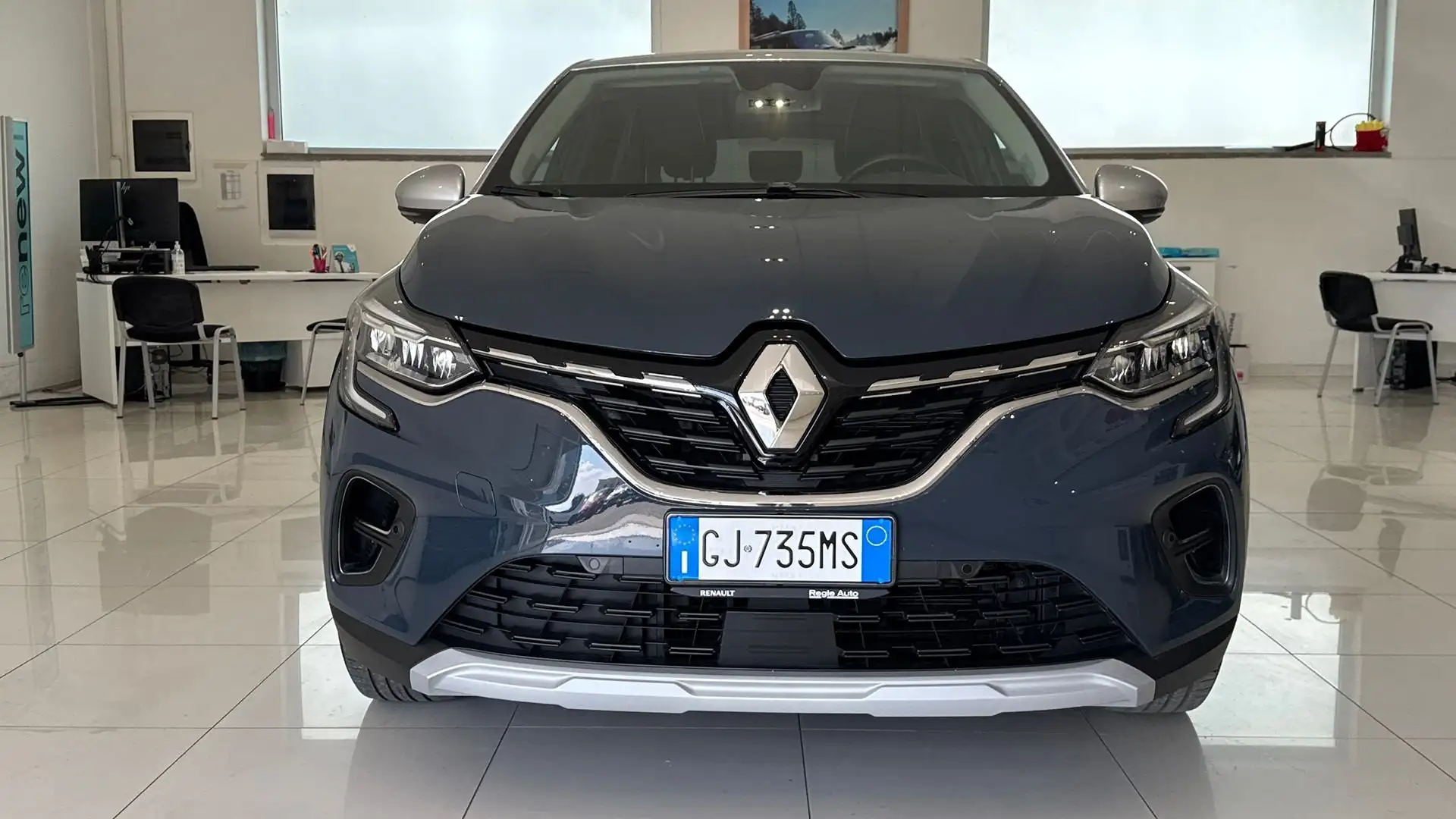 Renault Captur 1.6 E-TECH HYBRID INTENS 145CV AUTO Blu/Azzurro - 2