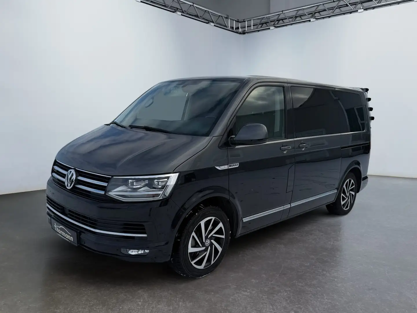 Volkswagen T6 Multivan Transporter Bus 2.0 TDI Navi,Sitzheiz Zwart - 2