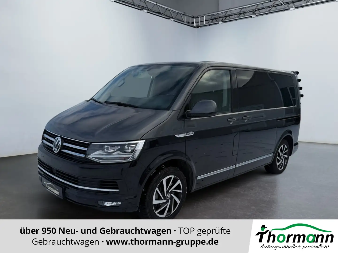 Volkswagen T6 Multivan Transporter Bus 2.0 TDI Navi,Sitzheiz Zwart - 1
