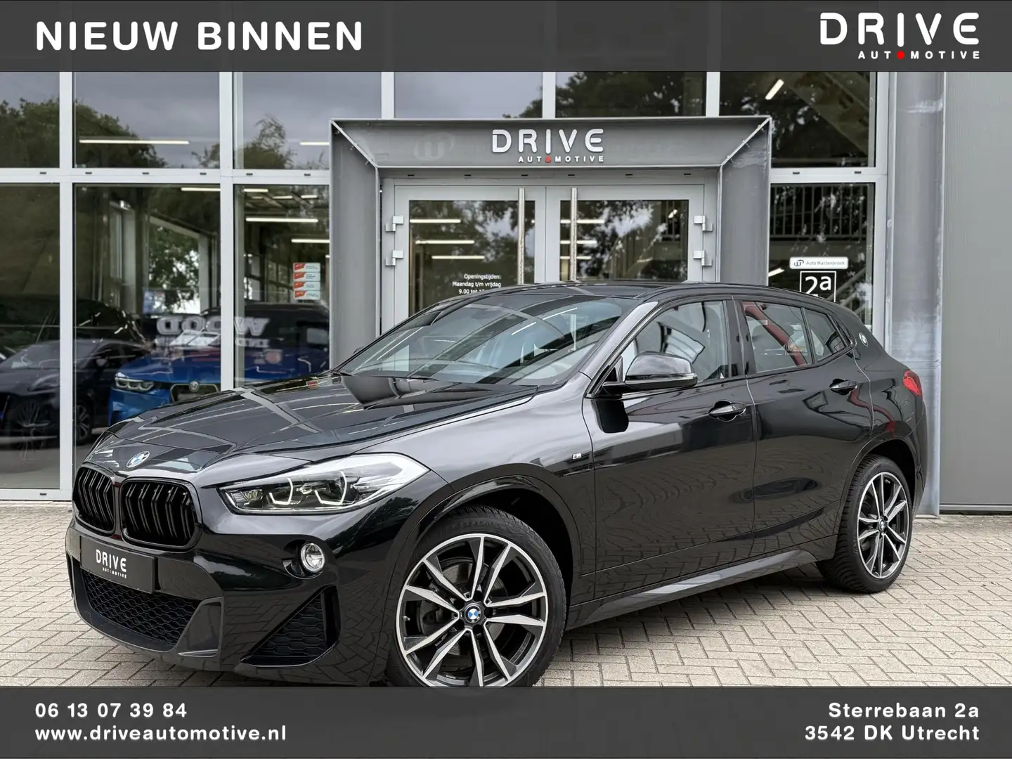 BMW X2 sDrive18i High Executive M-Sport Zwart - 1