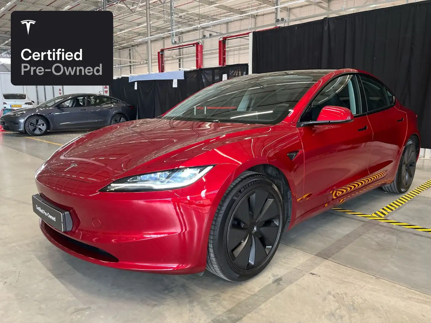 Tesla Model 3 Long Range AWD “Certified Pre-Owned” Rosso - 1