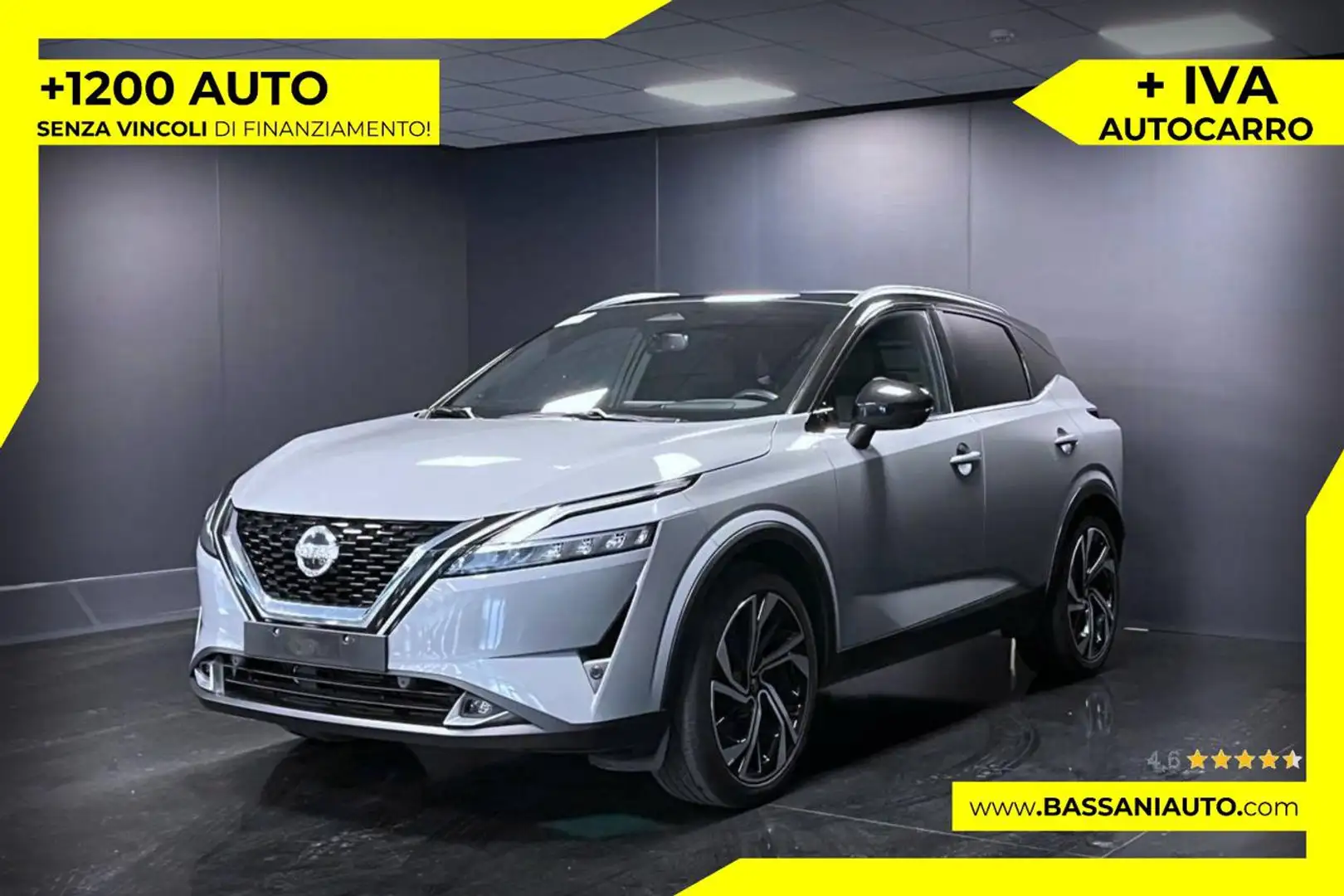 Nissan Qashqai MHEV 158 CV Xtronic Tekna+ AUTOCARRO 5 POSTI+ IVA! Gris - 1