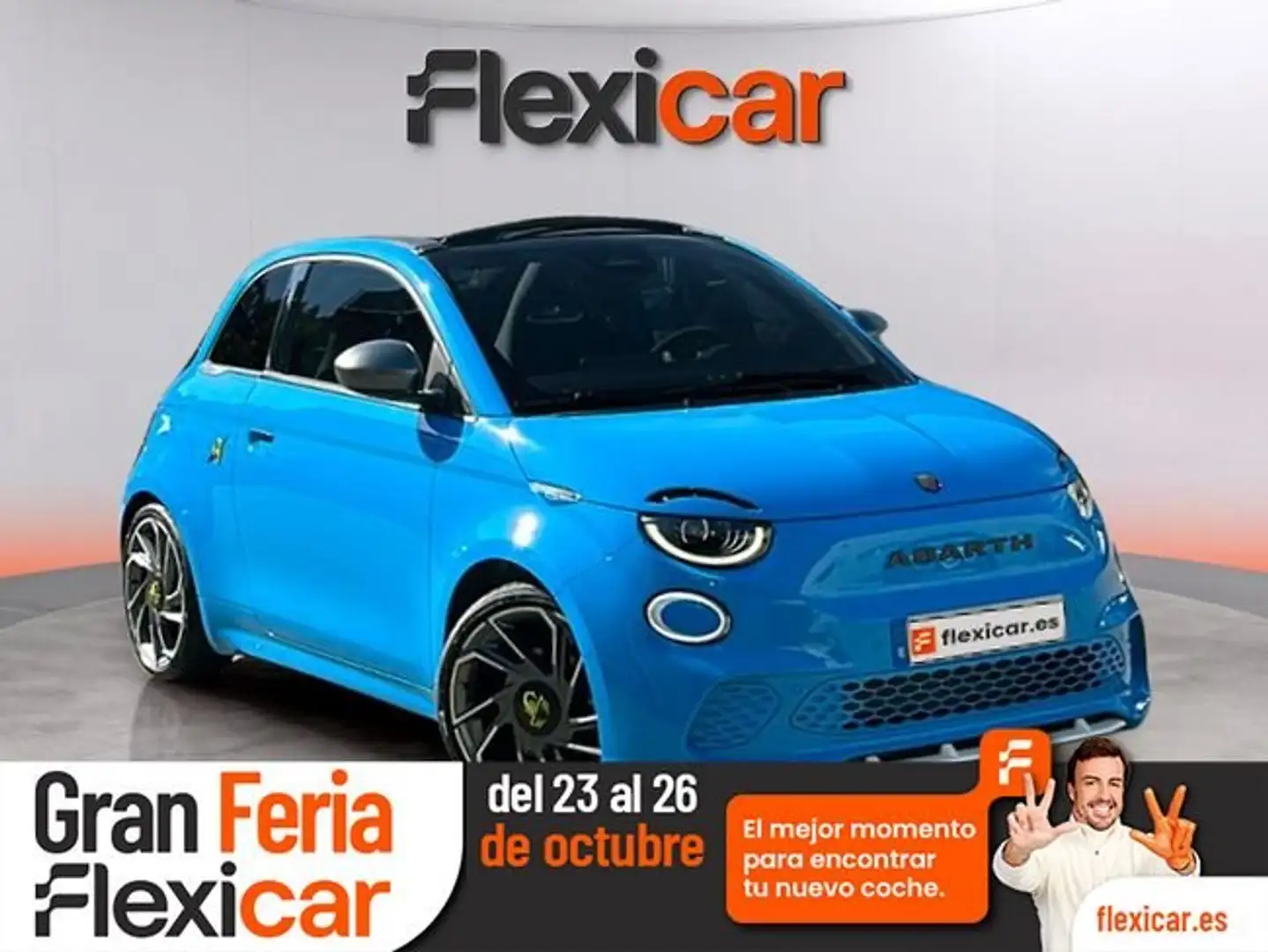 Abarth 500 e 42kwh 113kw (154cv) Bleu - 1