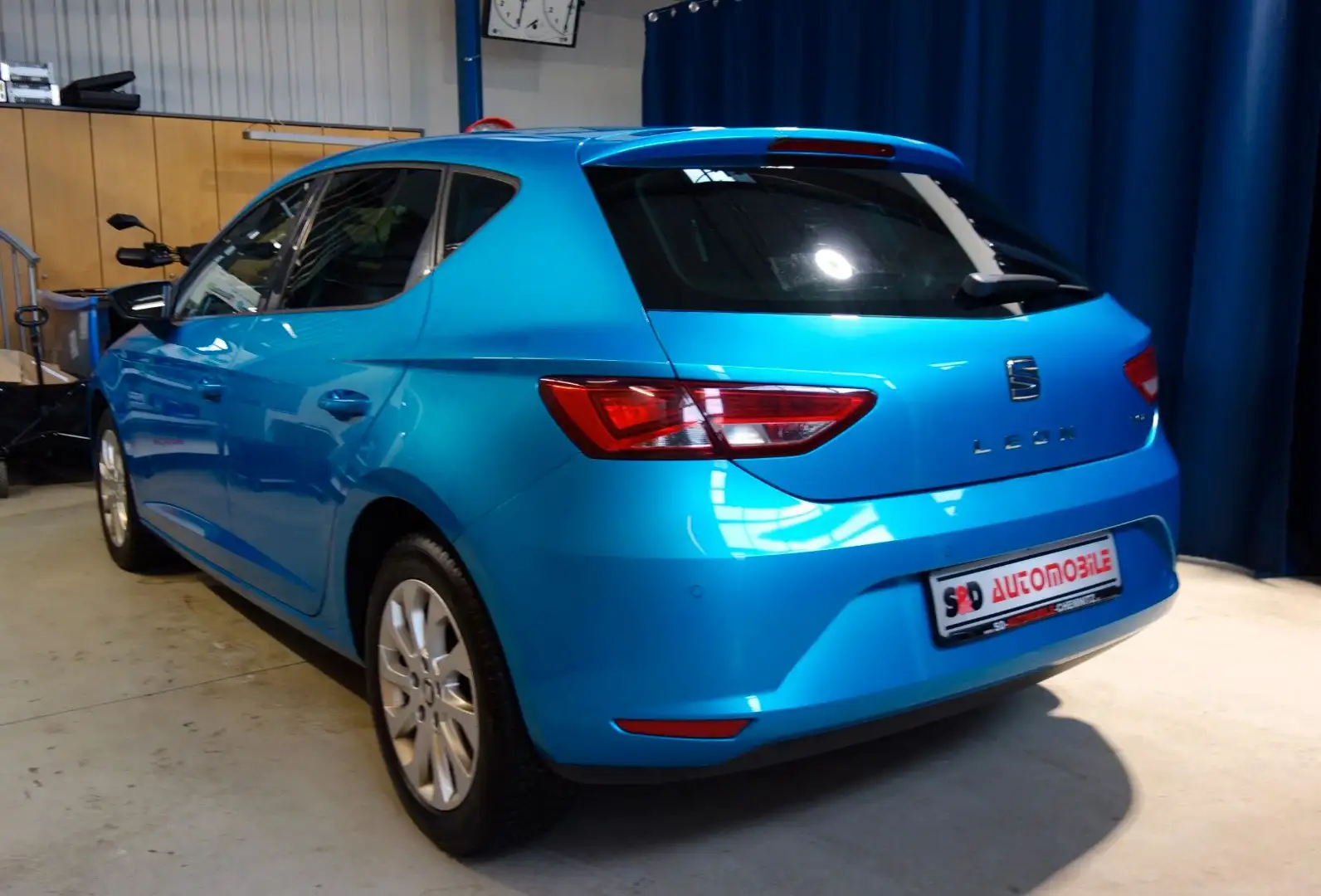 SEAT Leon I-Tech"TÜV"GARANTIE"1.Hand Blau - 2