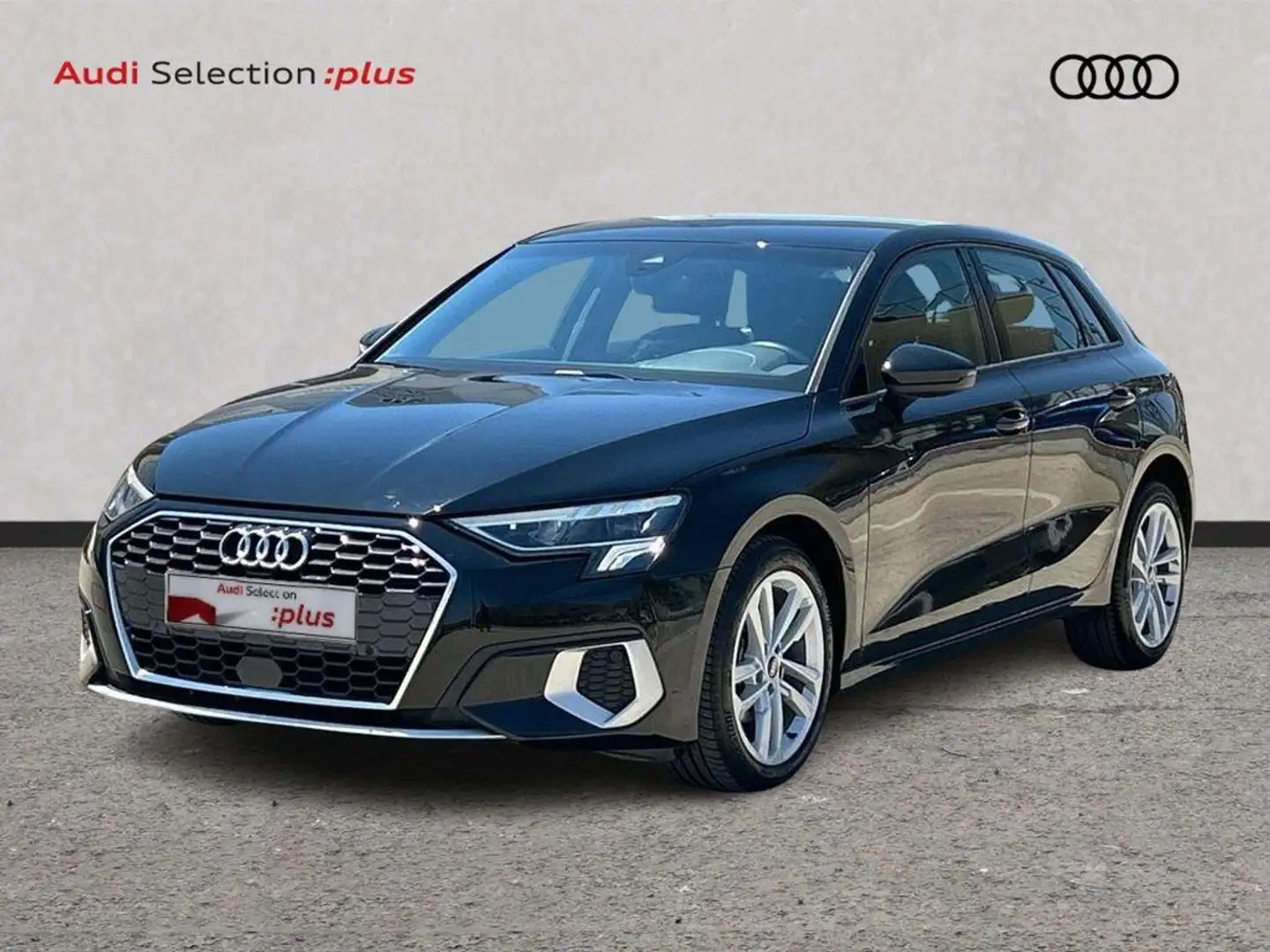 Audi A3 Sportback 30TDI Advanced S tronic Zwart - 1