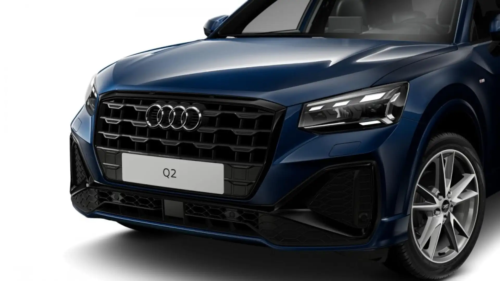 Audi Q2 35 TFSI S-line S-tronic Klima Navi Leder Blau - 2