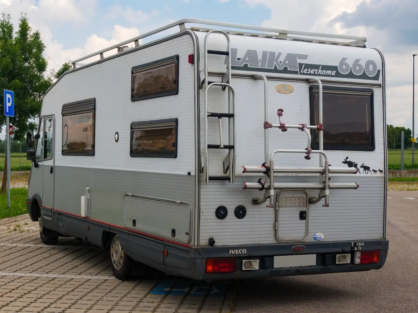 Laika LASERHOME 6.60 IVECO 2.5 TD MOTORE CON KM 5.000 Silber - 2