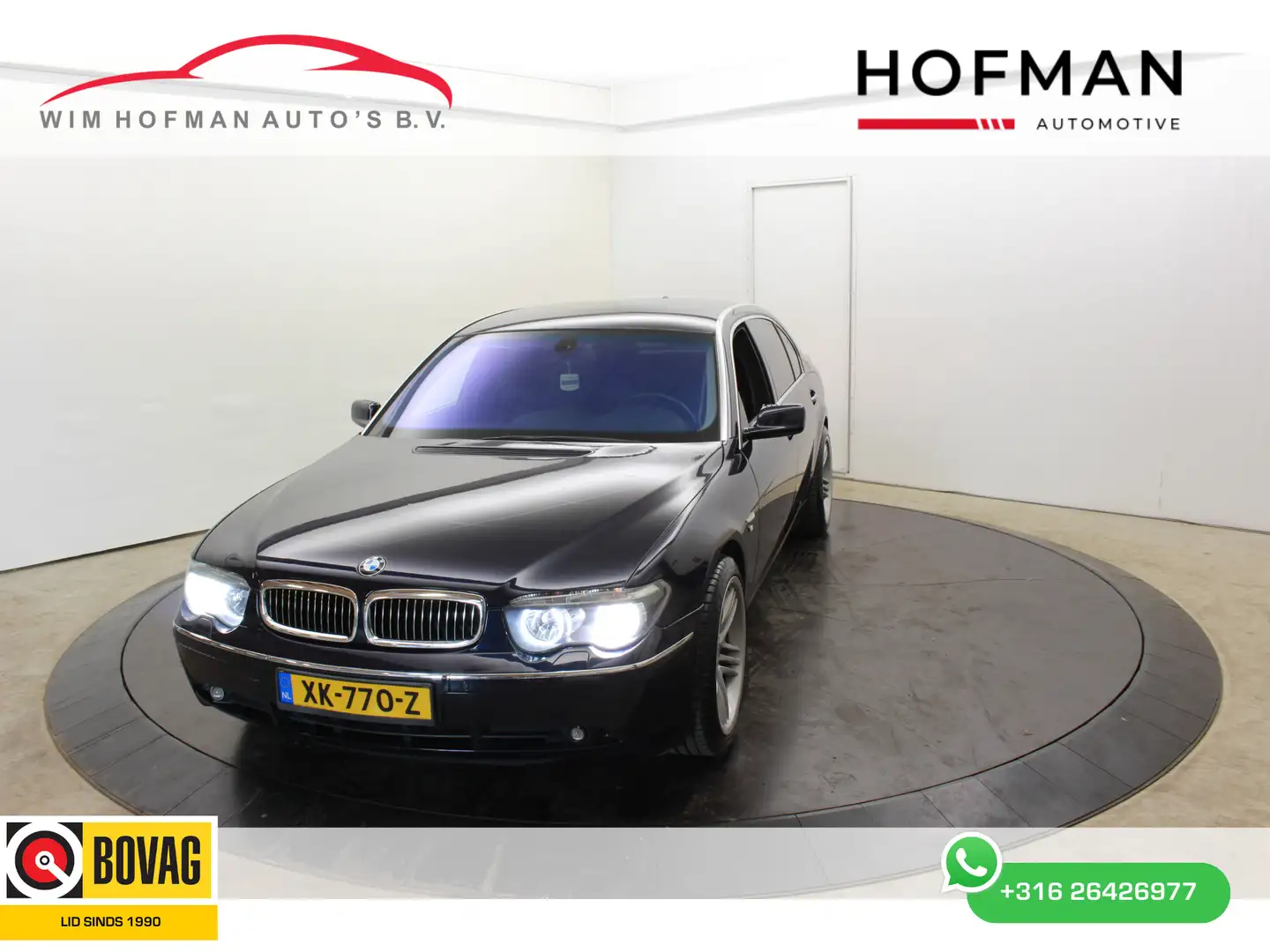 BMW 760 7-serie 760Li Vol Optie's Nieuwstaat + DEALER ONDE Bleu - 1