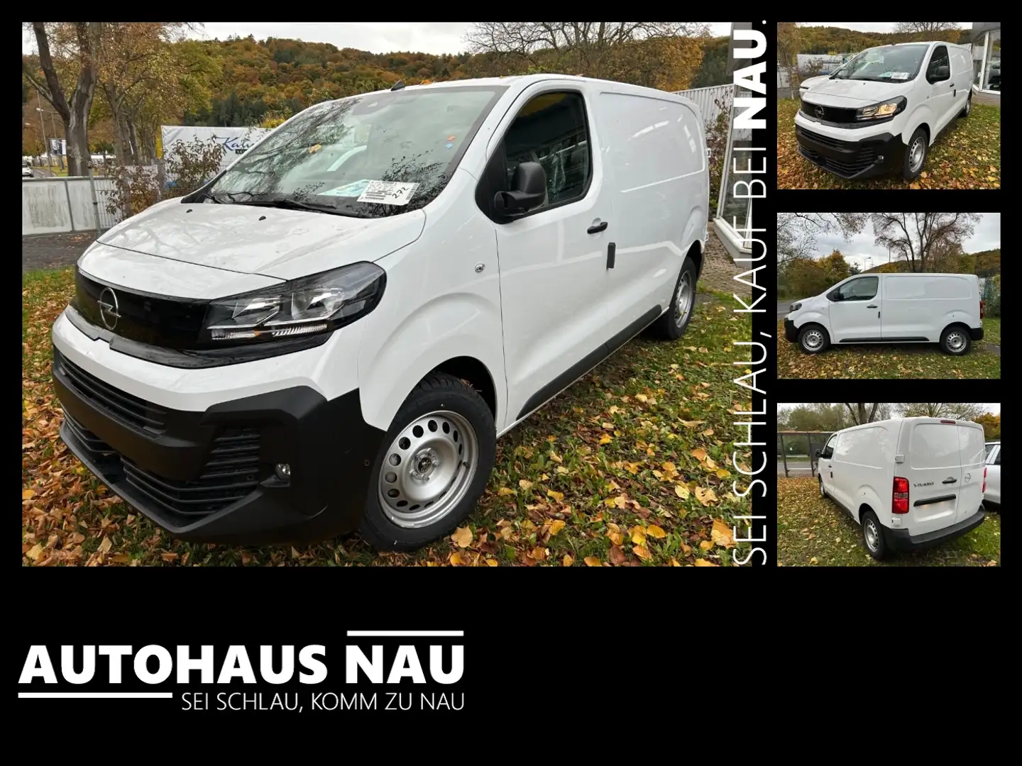 Opel Vivaro Cargo L2 1.5 Diesel sofort verfügbar! Weiß - 1