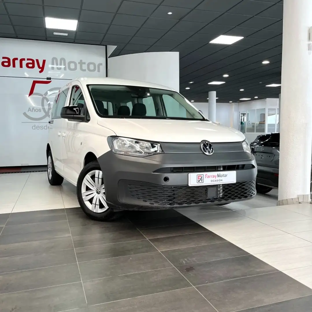 Volkswagen Caddy 2.0TDI Origin 75KW Blanco - 2