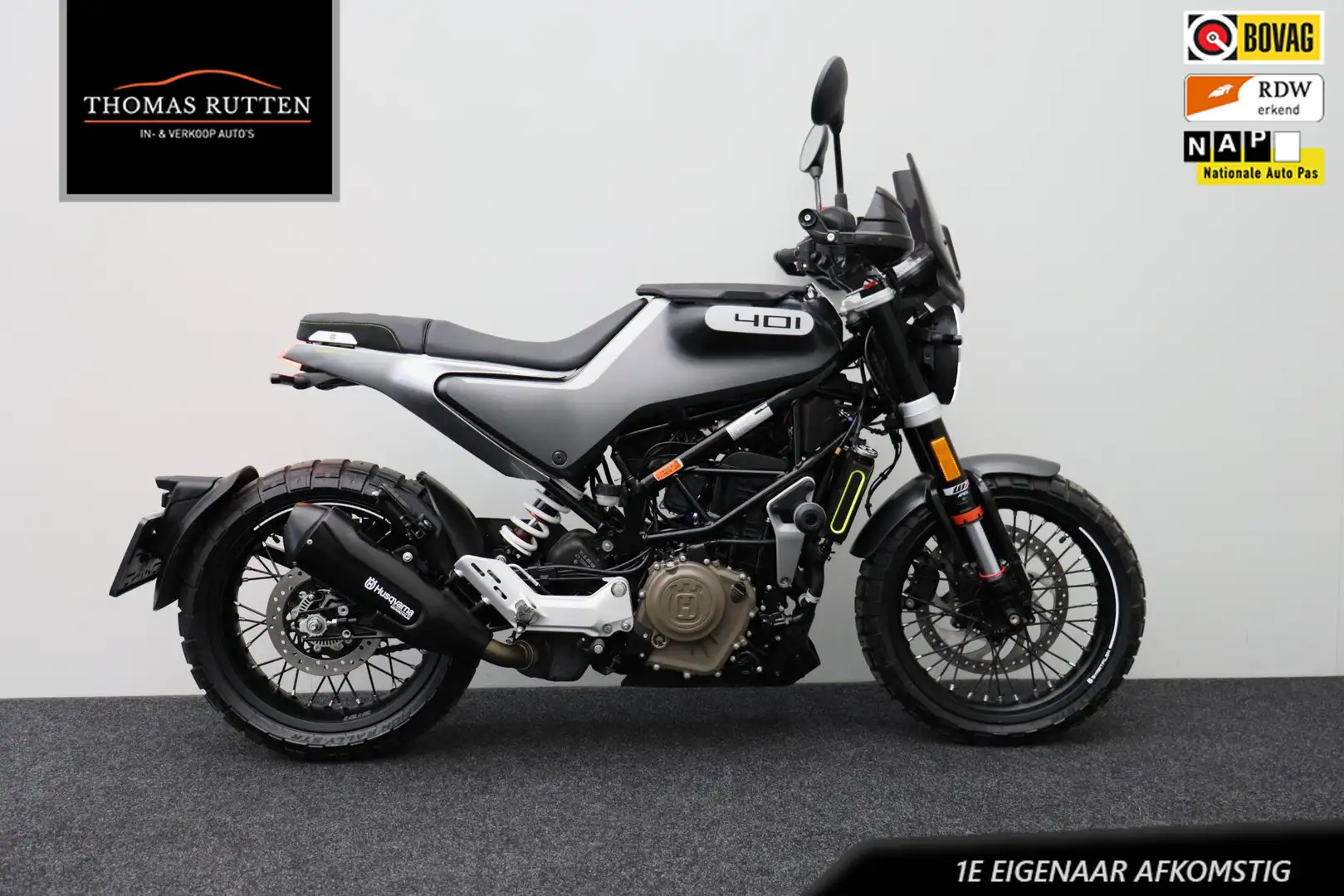 Husqvarna Svartpilen 401 2022 1e eigenaar | A2 32KW | Handvatverwarming - 1