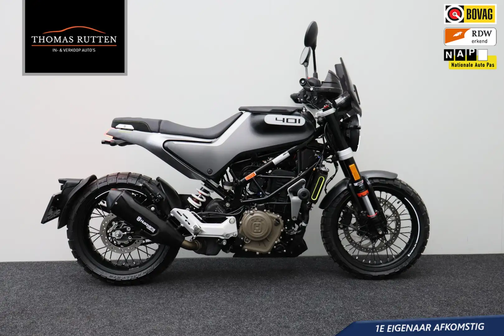 Husqvarna Svartpilen 401 2022 1e eigenaar | A2 32KW | Handvatverwarming - 1