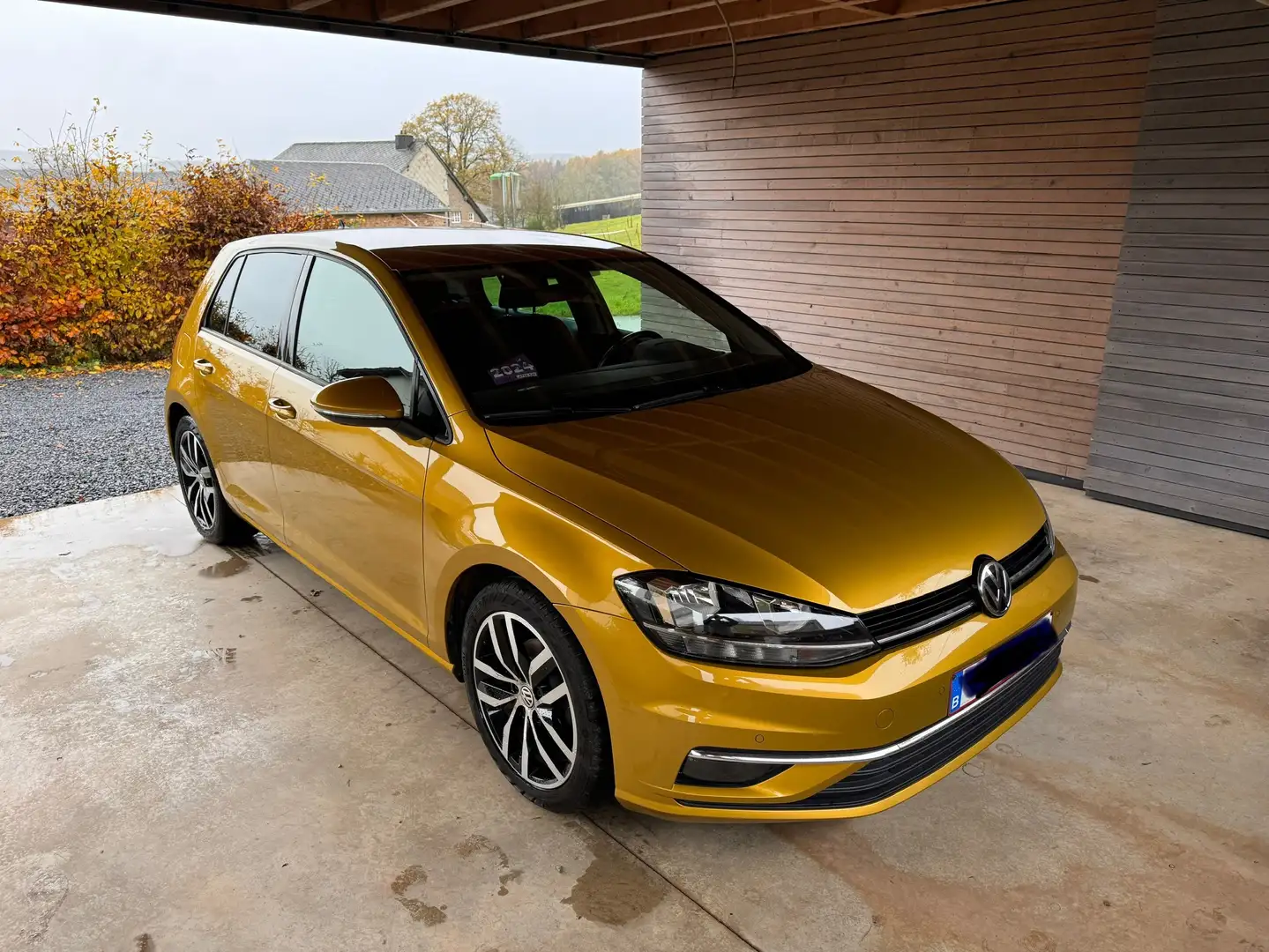 Volkswagen Golf Golf 1.0 TSI BMT Comfortline Geel - 1
