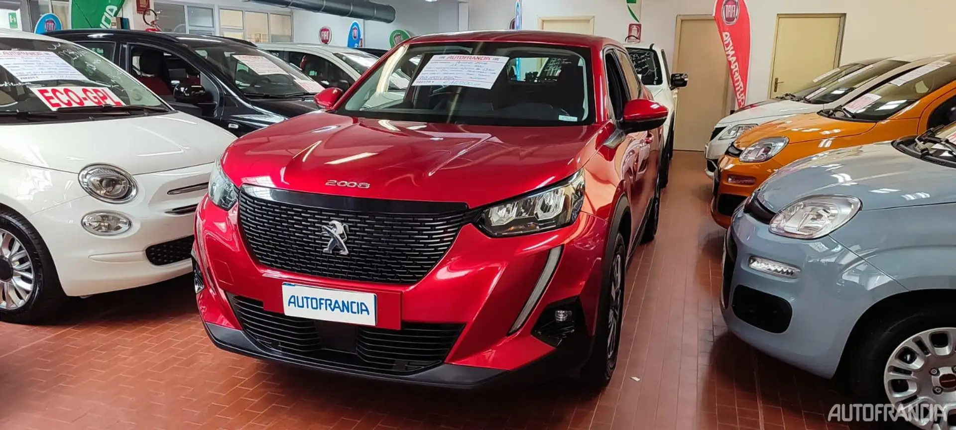Peugeot 2008 - 1.2 ACTIVE 100 CV Rosso - 1