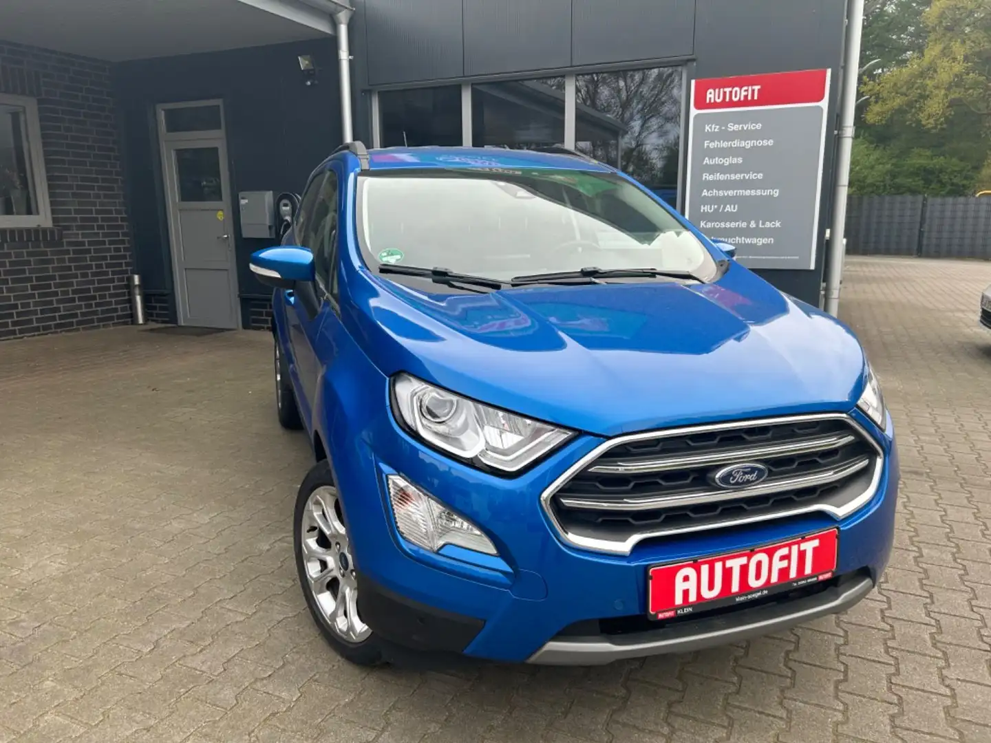 Ford EcoSport Titanium Синій - 1