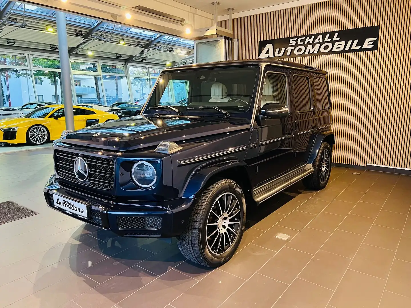 Mercedes-Benz G 400 G400 AMG/NIGHT/MASSAGE/STDHZG/AHK/BURMESTER/360° Blau - 1