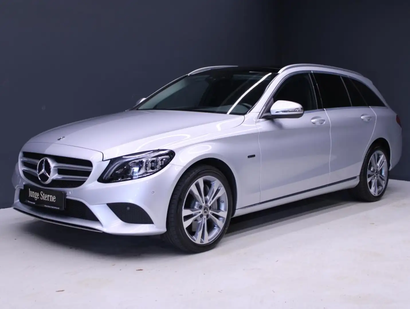 Mercedes-Benz C 300 de T +KAMERA+PANO+Avantgarde+COMAND+Distr Zilver - 1