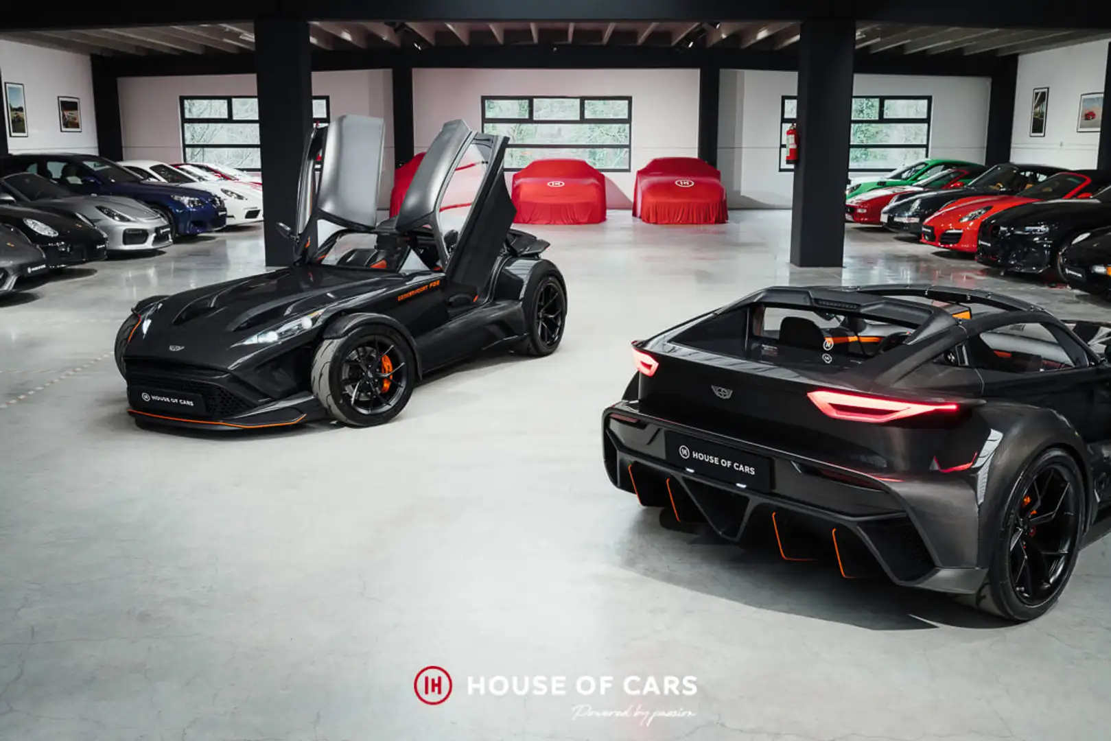 Donkervoort F22 Bare Naked - 1 of 25ex - PPF - VAT 21% Schwarz - 1