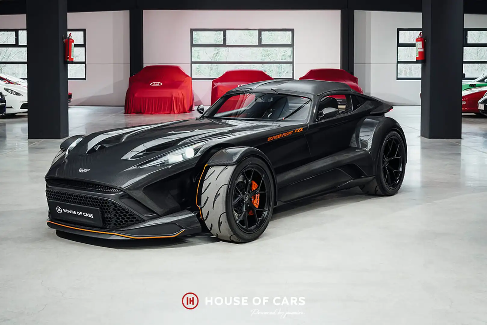 Donkervoort F22 Bare Naked - 1 of 25ex - PPF - VAT 21% Schwarz - 2