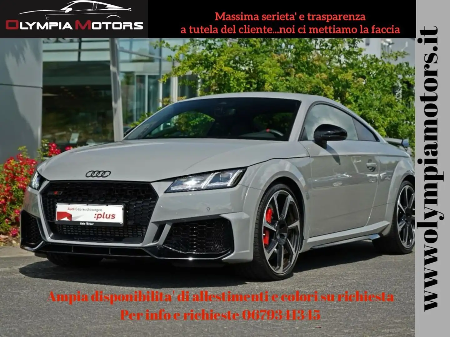 Audi TT RS QUATTRO S TRONIC VIRTUAL 20 KAMERA MATRIX NAVI Grau - 1