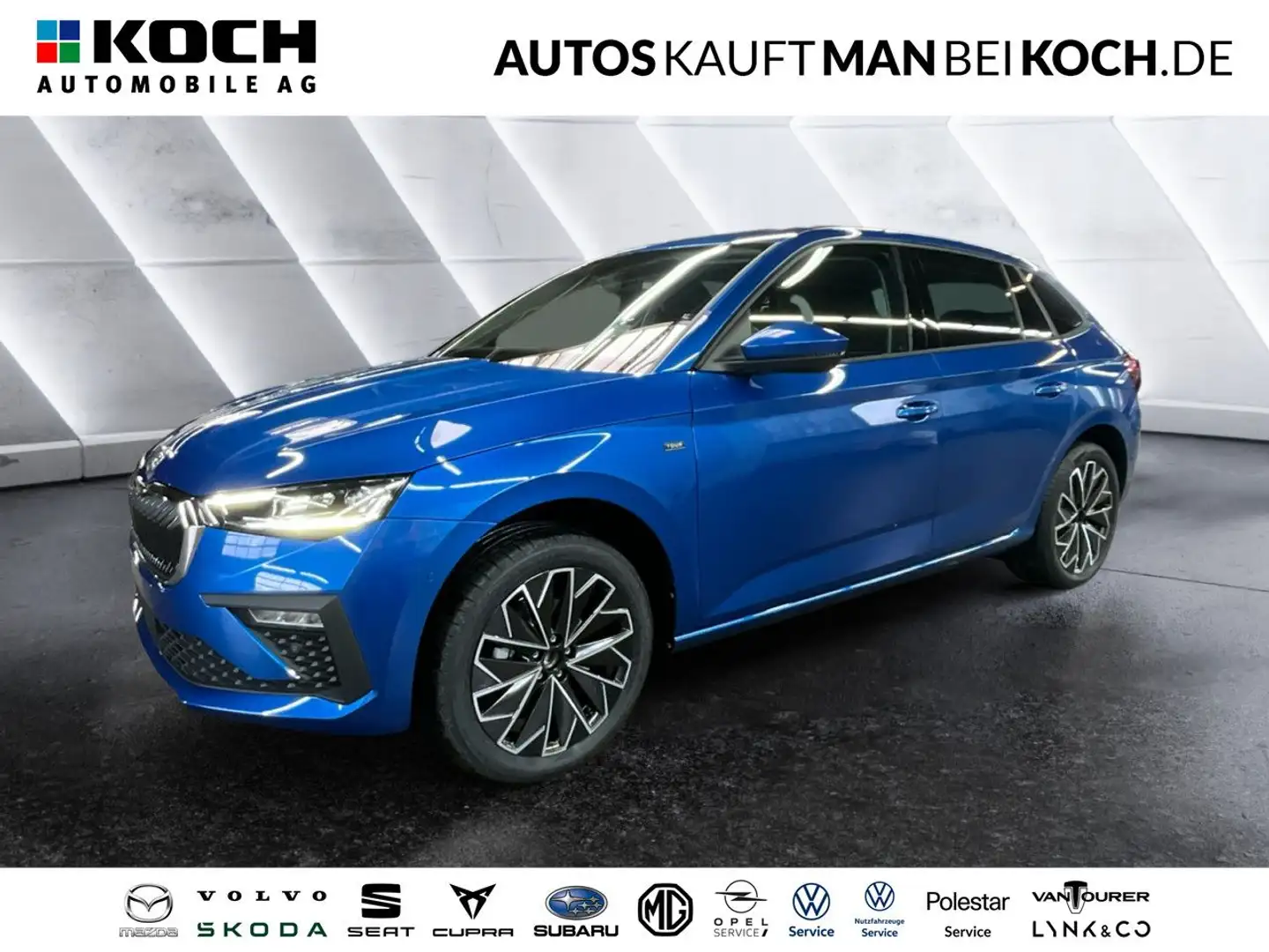 Skoda Scala 1.0TSI DSG TOUR NAVI ACC IMAGE MATRIX KAM. Blau - 1