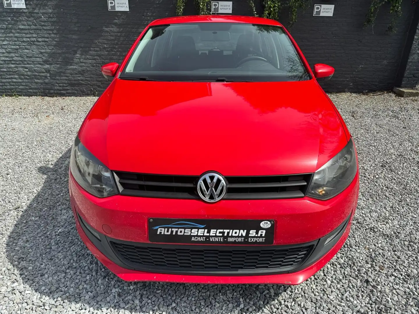 Volkswagen Polo 1.6 CR TDi*AIRCO*CRUISE*APP-CONNECT* Rood - 2