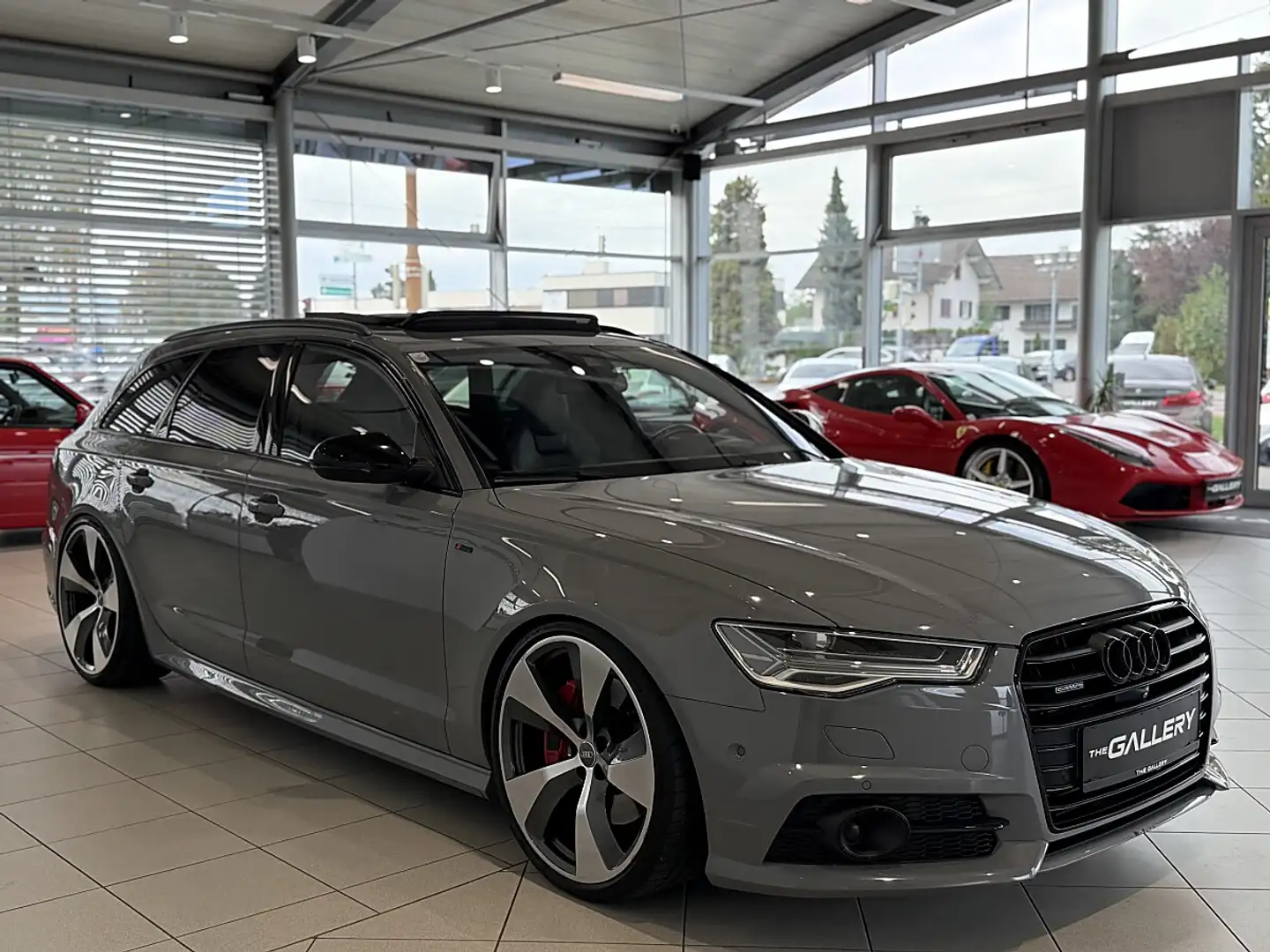 Audi A6 Avant 3,0 TDI Competition Quattro tiptronic*Panorama*Luft*Spur*Abstand*Nardograu Grau - 2