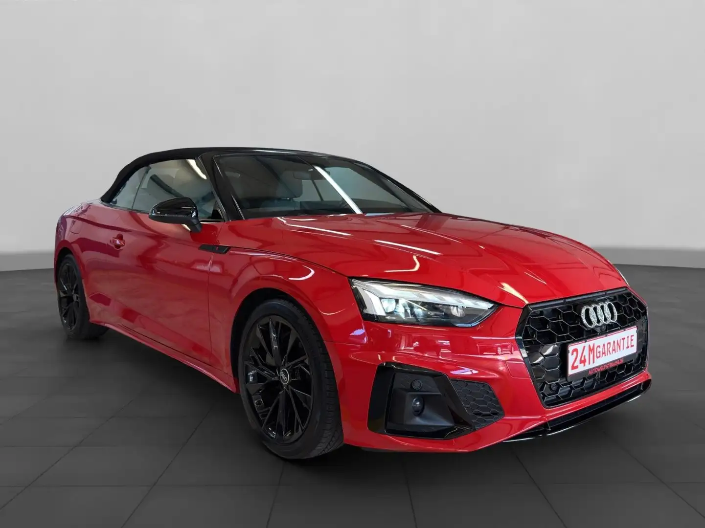 Audi A5 45 TFSI QUATTRO CABRIO S-LINE/24 M.GARANTIE Rot - 1