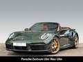 Porsche 992 911 Turbo S Cabrio Liftsystem-VA Burmester Green - thumbnail 1