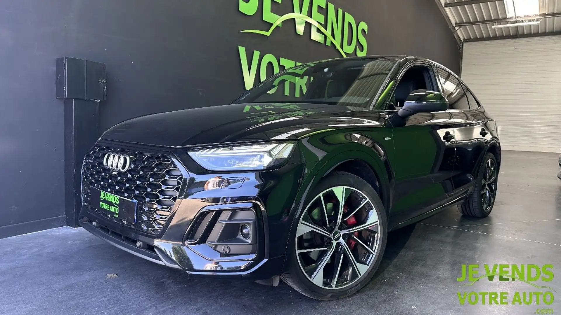 Audi Q5 II Phase 2 55 2.0 TFSI e 16V GPF 367 Hybrid Quattro S Tronic7 265 cv Boîte auto Schwarz - 1